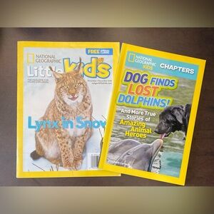 3/$10 National Geographic Kids Chapter Book and Kids Magazine